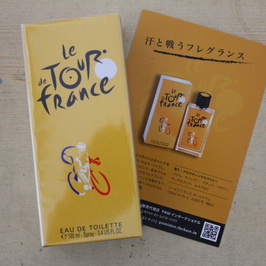 Tour de france の名を冠した 公式オードトワレ